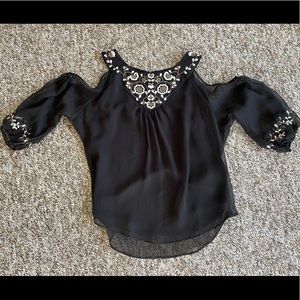 White House Black Market Off the Shoulder Top